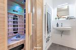 Sauna - Ferienwohnung Nordseeresort 36b AHOI Schönheit Büsum - Top-Hundeurlaub