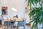 Wohnzimmer - Ferienwohnung Nordseeresort 36b AHOI Schönheit Büsum - Top-Hundeurlaub