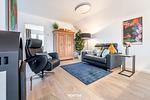 Wohnzimmer - Ferienwohnung Nordseeresort 36b AHOI Schönheit Büsum - Top-Hundeurlaub