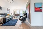 Wohnzimmer - Ferienwohnung Nordseeresort 36b AHOI Schönheit Büsum - Top-Hundeurlaub