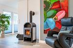 Wohnzimmer - Ferienwohnung Nordseeresort 36b AHOI Schönheit Büsum - Top-Hundeurlaub