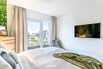 Schlafzimmer - Ferienwohnung Nordseeresort 36b AHOI Schönheit Büsum - Top-Hundeurlaub