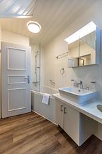 Badezimmer - Ferienwohnung Klintum - Top-Hundeurlaub