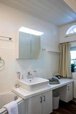 Badezimmer - Ferienwohnung Klintum - Top-Hundeurlaub