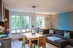 Wohnzimmer - Ferienwohnung Merle - Top-Hundeurlaub