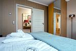 Schlafzimmer - FeWo Seeadler - Sauna, Meerblick, Dachgeschoss - Top-Hundeurlaub