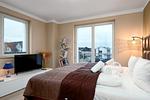 Schlafzimmer - FeWo Seeadler - Sauna, Meerblick, Dachgeschoss - Top-Hundeurlaub