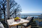 Balkon - FeWo Meerzeit - Balkon, Sauna, Meerblick - Top-Hundeurlaub