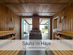 Sauna - FeWo Meerzeit - Balkon, Sauna, Meerblick - Top-Hundeurlaub