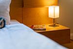 Schlafzimmer - FeWo Strandfrieden - Kamin, Sauna, Meerblick - Top-Hundeurlaub