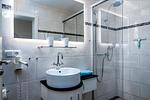 Badezimmer - FeWo Hafenliebe - Kamin, Sauna, Meerblick - Top-Hundeurlaub