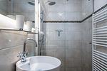 Badezimmer - FeWo Hafenliebe - Kamin, Sauna, Meerblick - Top-Hundeurlaub