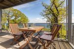 Balkon - FeWo Südwarts - Kamin, Sauna, Meerblick - Top-Hundeurlaub