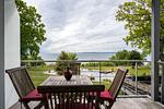 Balkon - FeWo Sonnenschein -  Kamin, Sauna, Meerblick - Top-Hundeurlaub
