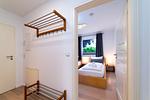 Schlafzimmer - FeWo Sonnenschein -  Kamin, Sauna, Meerblick - Top-Hundeurlaub
