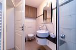 Badezimmer - FeWo Sonnenschein -  Kamin, Sauna, Meerblick - Top-Hundeurlaub