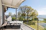 Balkon - FeWo Fontane - Kamin, Sauna, Meerblick, Badeteich - Top-Hundeurlaub