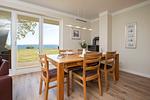 Wohnzimmer - FeWo frische Brise  - Kamin, Meerblick, Sauna - Top-Hundeurlaub