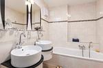 Badezimmer - FeWo frische Brise  - Kamin, Meerblick, Sauna - Top-Hundeurlaub