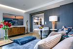 Wohnzimmer - FeWo Ostsee Lounge - Meerblick, Sauna, Terrasse - Top-Hundeurlaub