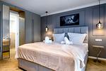 Schlafzimmer - FeWo Ostsee Lounge - Meerblick, Sauna, Terrasse - Top-Hundeurlaub