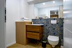 Badezimmer - FeWo Ostsee Lounge - Meerblick, Sauna, Terrasse - Top-Hundeurlaub