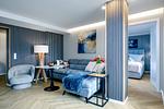 Wohnzimmer - FeWo Ostsee Lounge - Meerblick, Sauna, Terrasse - Top-Hundeurlaub