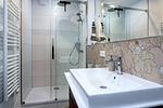 Badezimmer - FeWo Ostsee Lounge - Meerblick, Sauna, Terrasse - Top-Hundeurlaub
