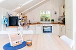 Offene Wohnküche mit Jura-Kaffeemaschine, Geschirrspüler, Mikrowelle uvm. - Lille Hus - Top-Hundeurlaub