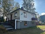 Außenansicht des Ferienhauses Hus Björk in Fågelfors – Ferienhaus in Småland mit Garten - Hus Björk - Top-Hundeurlaub