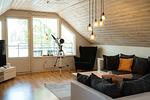 Wohnzimmer - Villa Seeblick - Top-Hundeurlaub