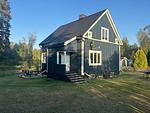 Hauptansicht vom Hus Silverdalen in Silverdalen, Småland nahe Vimmerby - Hus Silverdalen - Top-Hundeurlaub