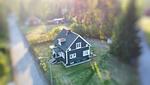 Vogelperspektive vom Hus Silverdalen in Silverdalen, Småland - Hus Silverdalen - Top-Hundeurlaub