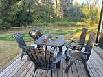 Terrasse am Hus Silverdalen in Silverdalen nahe Astrid Lindgren Welt - Hus Silverdalen - Top-Hundeurlaub