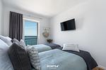 Schlafzimmer - Ferienwohnung Ocean Lounge, App. 15 Olpenitz - Top-Hundeurlaub