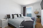 Schlafzimmer - Ferienwohnung Ocean Lounge, App. 15 Olpenitz - Top-Hundeurlaub