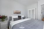 Schlafzimmer - Ferienwohnung Ocean Lounge, App. 15 Olpenitz - Top-Hundeurlaub