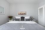 Schlafzimmer - Ferienwohnung Ocean Lounge, App. 15 Olpenitz - Top-Hundeurlaub