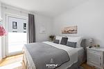 Schlafzimmer - Ferienwohnung Ocean Lounge, App. 15 Olpenitz - Top-Hundeurlaub