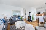 Kamin-/Ofen - Ferienwohnung Ocean Lounge, App. 15 Olpenitz - Top-Hundeurlaub