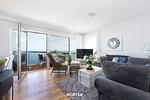 Wohnzimmer - Ferienwohnung Ocean Lounge, App. 15 Olpenitz - Top-Hundeurlaub