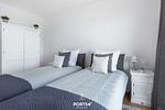 Schlafzimmer - Ferienwohnung Ocean Lounge, App. 15 Olpenitz - Top-Hundeurlaub