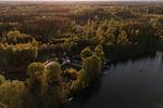 Vogelperspektive - Villa Waldsee - Top-Hundeurlaub