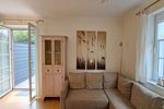 Wohnzimmer - Ferienwohnung Strandläufer Dagebüll - Top-Hundeurlaub