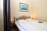 Schlafzimmer - Haus am Park Fewo 1 - Top-Hundeurlaub