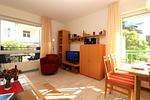 Wohnzimmer - Haus Ostseeallee 32b Fewo 1.2 - Top-Hundeurlaub