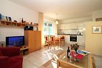 Wohnzimmer - Haus Ostseeallee 32b Fewo 1.2 - Top-Hundeurlaub