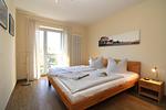 Schlafzimmer - Appartementanlage Ostseeblick - Fewo Wustrow 51 - Top-Hundeurlaub