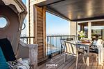 Balkon - Ferienwohnung Hafen Loft Olpenitz - Top-Hundeurlaub