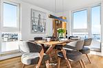 Küche / Küchenzeile - Ferienwohnung Hafen Loft Olpenitz - Top-Hundeurlaub